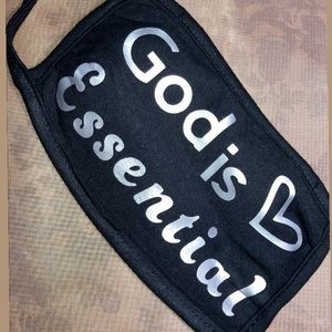 God is essential face mask